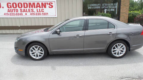 2010 Ford Fusion for sale at Goodman Auto Sales in Lima OH