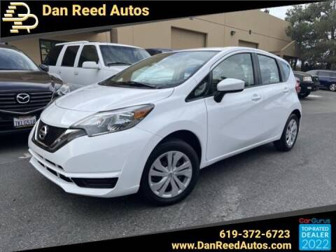 2017 Nissan Versa Note for sale at Dan Reed Autos in Escondido CA