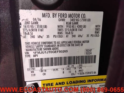 2016 Ford Expedition XLT