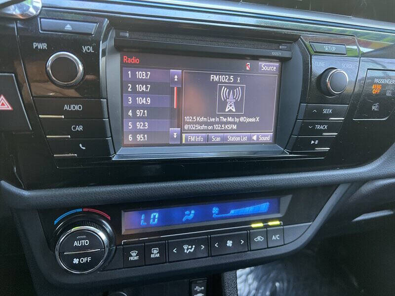 2016 Toyota Corolla S Plus