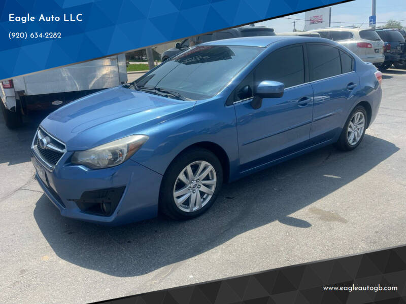 2015 Subaru Impreza for sale at Eagle Auto LLC in Green Bay WI