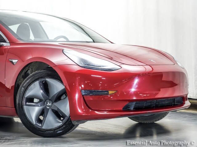 Red 2019 Tesla Model 3 Standard Range Plus Standard Range Plus 4dr Fastback 2