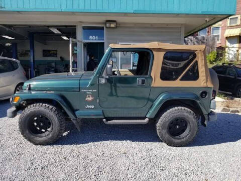 1999 Jeep Wrangler for sale at BEL-AIR MOTORS in Akron OH