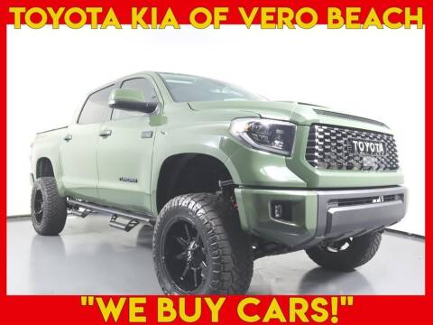 2020 Toyota Tundra for sale at PHIL SMITH AUTOMOTIVE GROUP - Toyota Kia of Vero Beach in Vero Beach FL