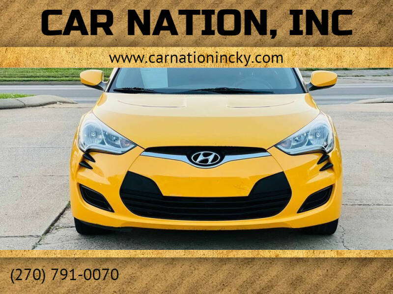 2015 Hyundai Veloster for sale at Car Nation, INC in Bowling Green KY