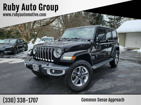 2020 Jeep Wrangler Unlimited for sale at Ruby Auto Group in Hudson OH