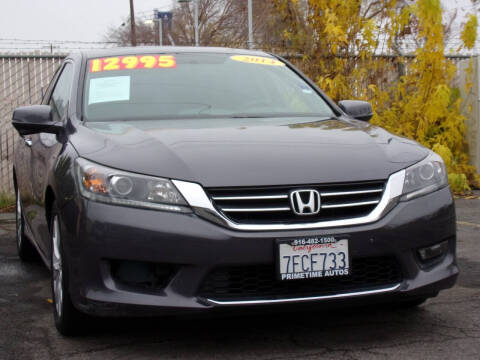 2014 Honda Accord for sale at PRIMETIME AUTOS in Sacramento CA