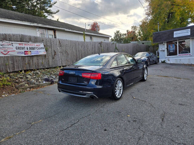 2012 Audi A6 for sale at PAKLAND AUTO SALES in Auburn, MA