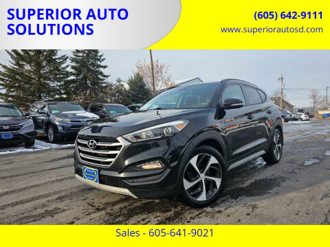 2017 Hyundai Tucson for sale at SUPERIOR AUTO SOLUTIONS in Spearfish SD