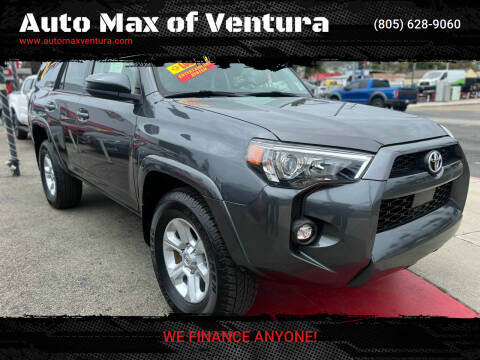 2022 Toyota 4Runner for sale at Auto Max of Ventura in Ventura CA