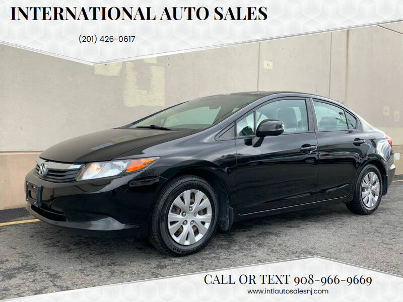 2012 Honda Civic for sale at International Auto Sales in Hasbrouck Heights NJ