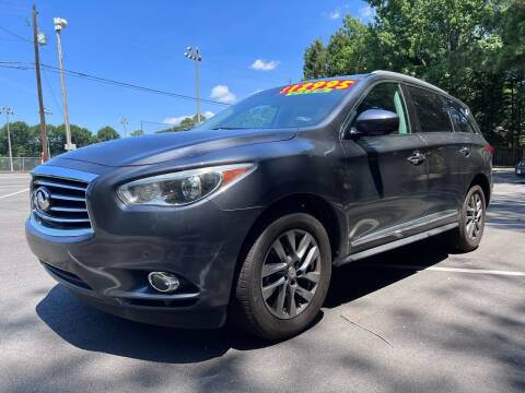 2013 Infiniti JX35 for sale at El Camino Auto Sales - Roswell in Roswell GA