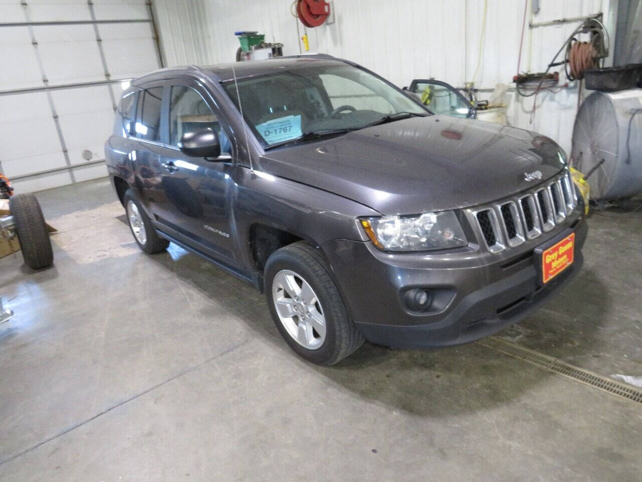 Gray 2014 Jeep Compass Sport Sport 4dr SUV 1