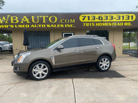 2014 Cadillac SRX for sale at WB'S USED AUTO SALES INC in Houston TX