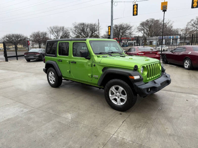 2019 Jeep Wrangler Unlimited Sport S photo 2