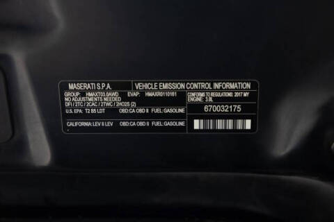 2017 Maserati Levante S