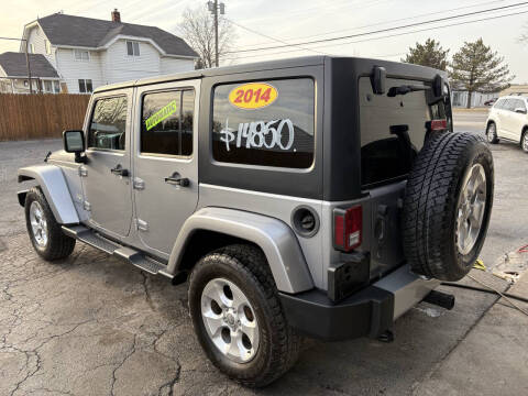 2014 Jeep Wrangler Unlimited for sale at Grand Blanc Auto Group in Flint MI