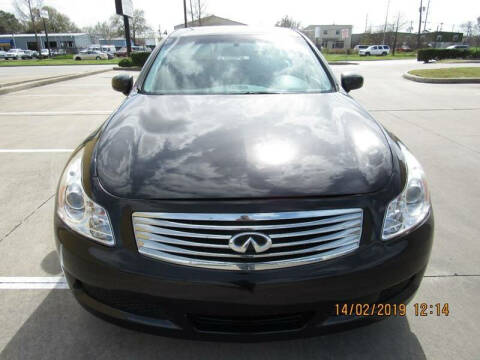 2007 Infiniti G35 for sale at ATLANTIC MOTORS GP LLC in Houston TX