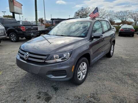 2016 Volkswagen Tiguan for sale at International Auto Wholesalers in Virginia Beach VA