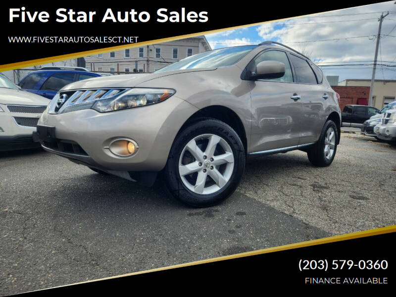 2009 Nissan Murano for sale at Five Star Auto Sales in Bridgeport CT
