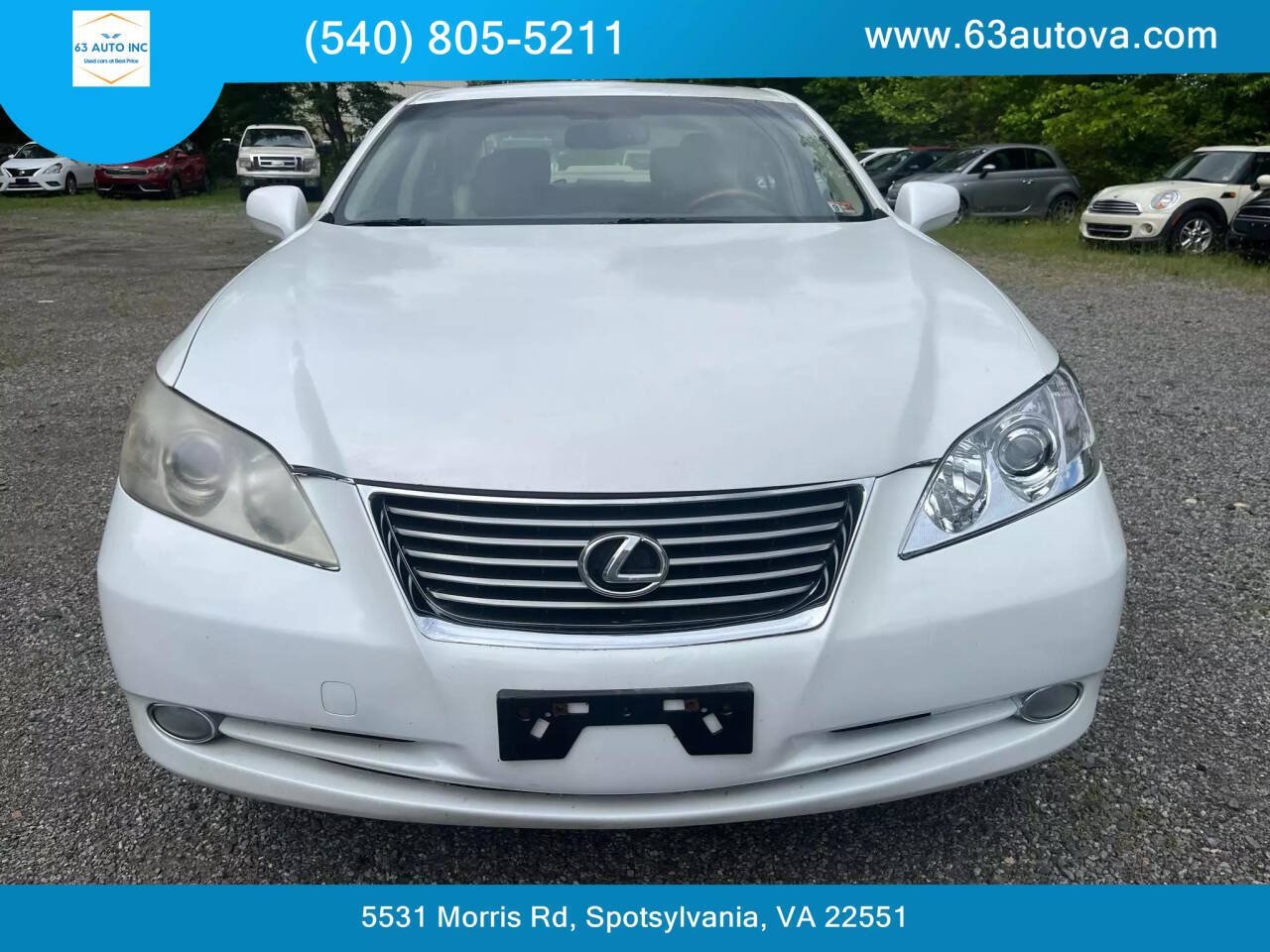 2008 Lexus ES 350 for sale at 63 Auto Inc in Spotsylvania, VA