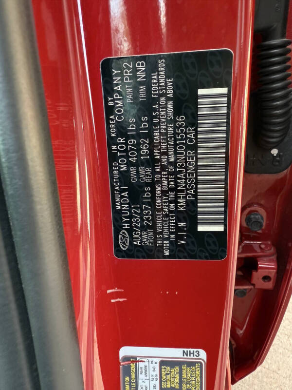 2022 Hyundai Elantra Hybrid Limited