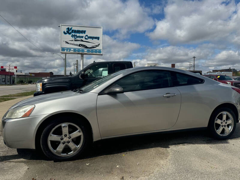 2007 Pontiac G6 for sale at Kramer Motor Co INC in Shelbyville IN