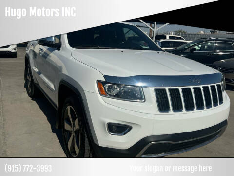 2015 Jeep Grand Cherokee for sale at Hugo Motors INC in El Paso TX