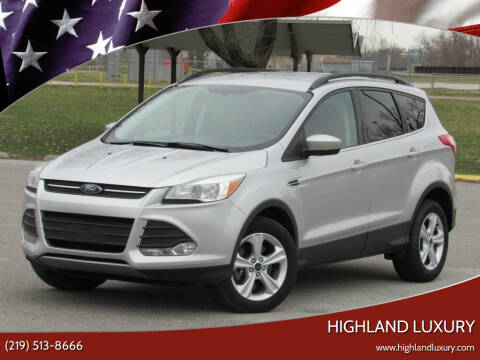 2016 Ford Escape for sale at Highland Luxury in Highland IN