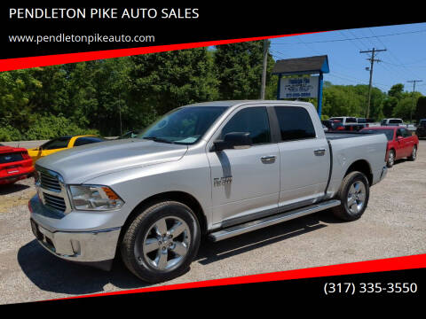 2018 RAM 1500 for sale at PENDLETON PIKE AUTO SALES in Ingalls IN