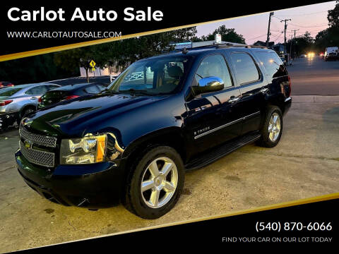 2009 Chevrolet Tahoe for sale at Carlot Auto Sale in Fredericksburg VA