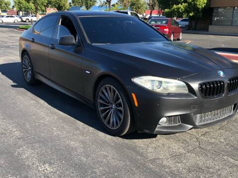 2012 BMW 5 Series for sale at Brown Auto Sales Inc in Upland CA