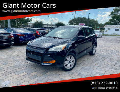 2013 Ford Escape for sale at Giant Motor Cars in Tampa FL