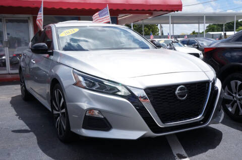 2021 Nissan Altima for sale at Car Depot in Miramar FL