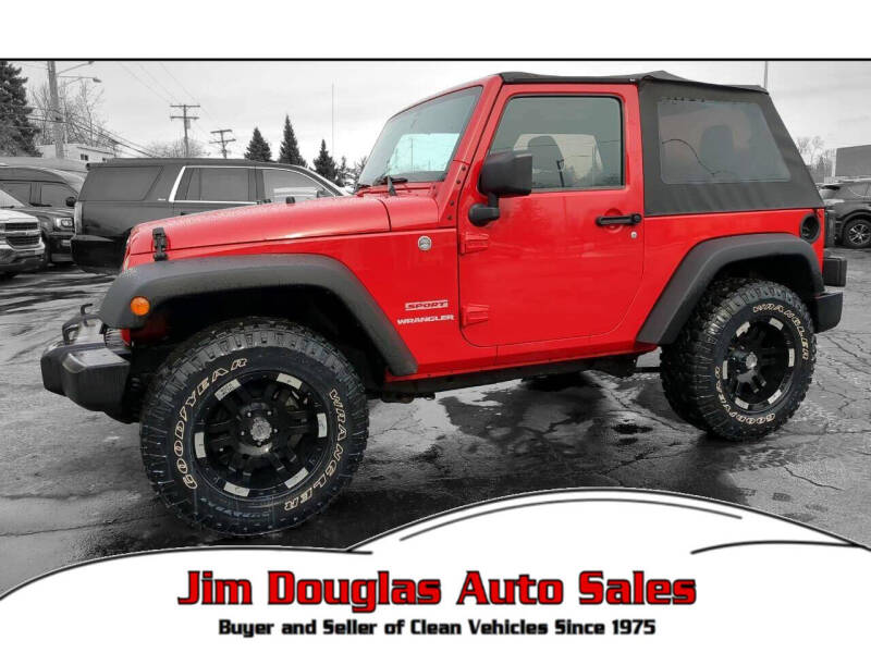 2012 Jeep Wrangler for sale at Jim Douglas Auto Sales in Pontiac MI