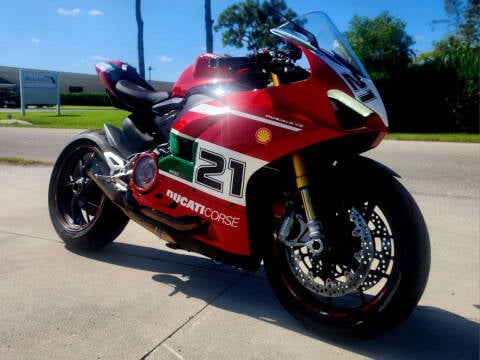 2022 Ducati V2 PANIGALE Troy Bayliss for sale at Von Baron Motorcycles, LLC. - Motorcycles in Fort Myers FL