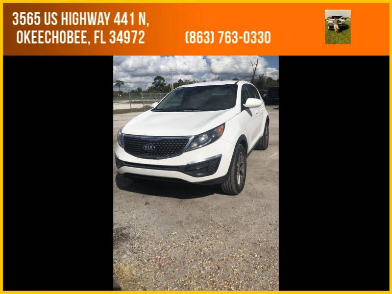 2014 Kia Sportage for sale at M & M AUTO BROKERS INC in Okeechobee FL