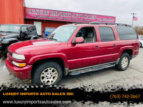 2004 Chevrolet Suburban for sale at LUXURY IMPORTS AUTO SALES INC in North Branch MN