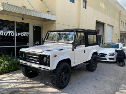 1995 Land Rover Defender for sale at AUTOSPORT in Wellington FL