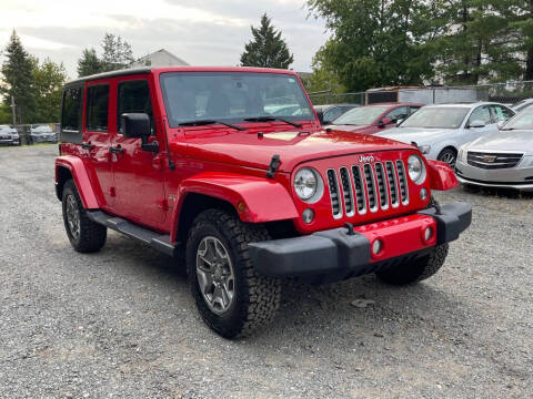 2016 Jeep Wrangler Unlimited for sale at Prize Auto in Alexandria VA