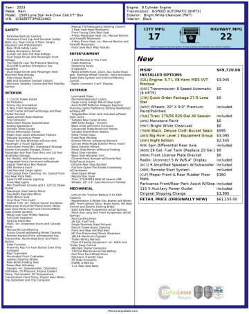 2023 RAM 1500 Lone Star