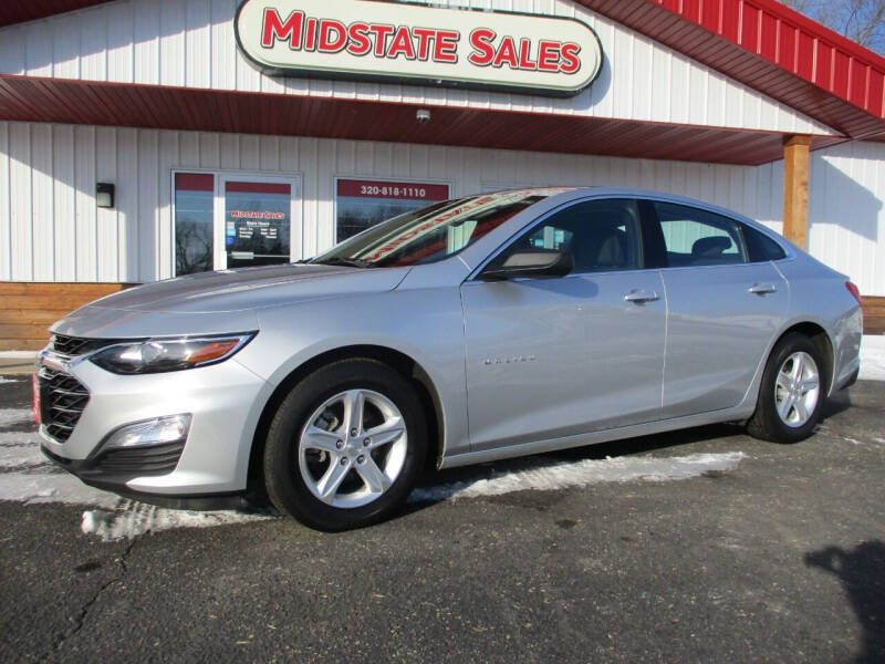 2020 Chevrolet Malibu for sale at Midstate Sales in Foley MN
