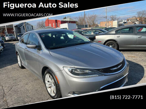 2015 Chrysler 200 for sale at Figueroa Auto Sales in Joliet IL