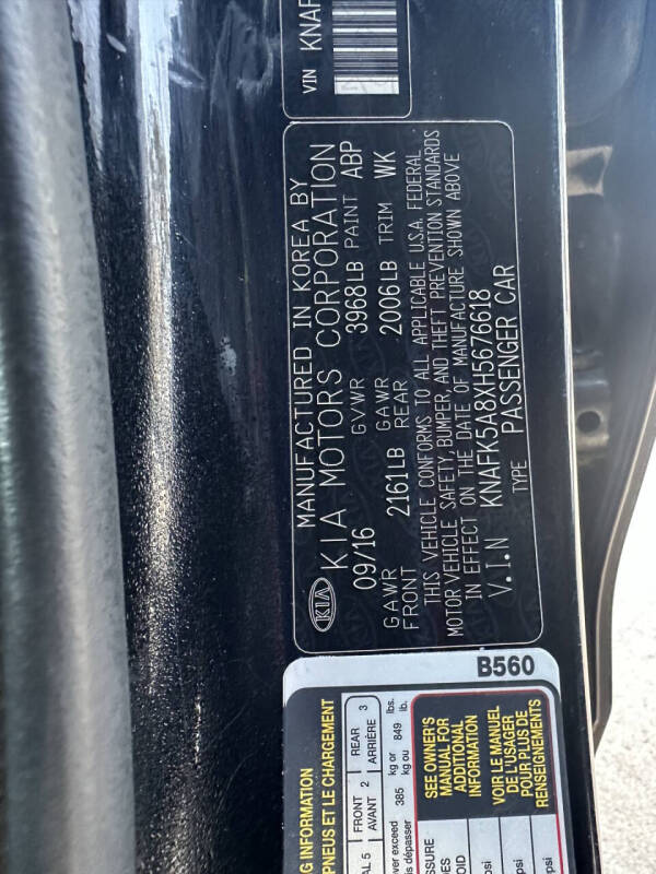 2017 Kia Forte5 LX