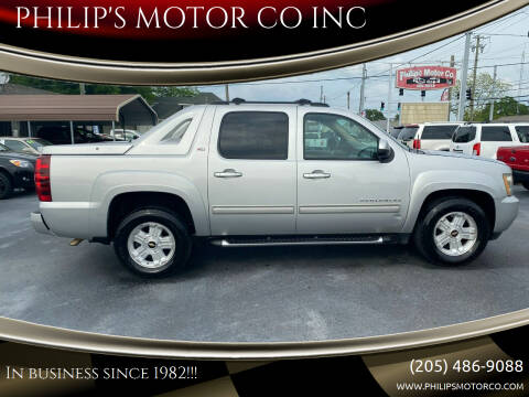 2011 Chevrolet Avalanche for sale at PHILIP'S MOTOR CO INC in Haleyville AL