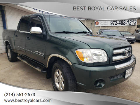 2005 Toyota Tundra for sale at Best Royal Car Sales in Dallas TX