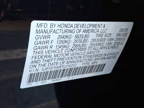 2026 Acura MDX SH-AWD w/A-SPEC