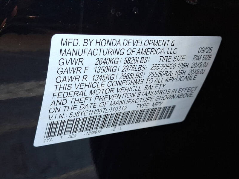 2026 Acura MDX SH-AWD w/A-SPEC