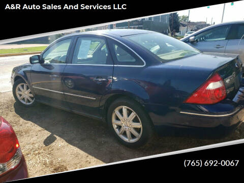 2005 Ford Five Hundred for sale at A&R Auto Sales and Services LLC in Connersville IN