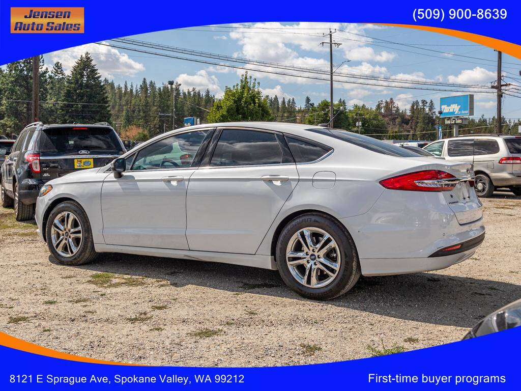 2018 Ford Fusion for sale at Jensen Auto Sales in Spokane, WA